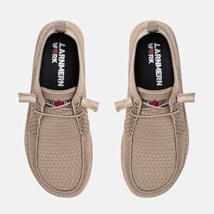 Larnmern Men's Steel Toe Loafers Work Shoes size 7.5 NWOT